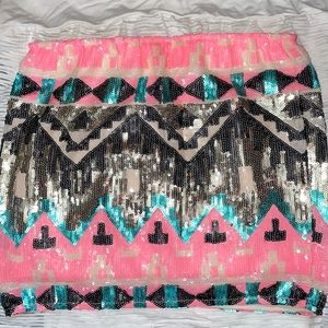 Sequin Skirt